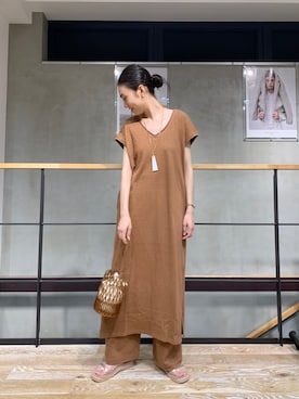 「CATHS （キャッツ）のアイテム（アクセサリー）」を使った、yukichiさん（レディース・163cm）の夏コーディネート