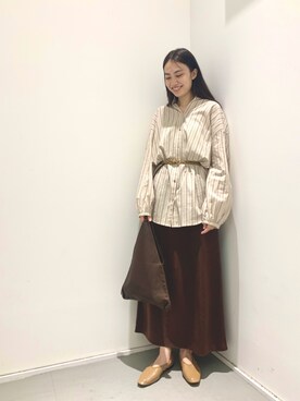 yukichiさん（レディース・163cm）の夏コーディネート