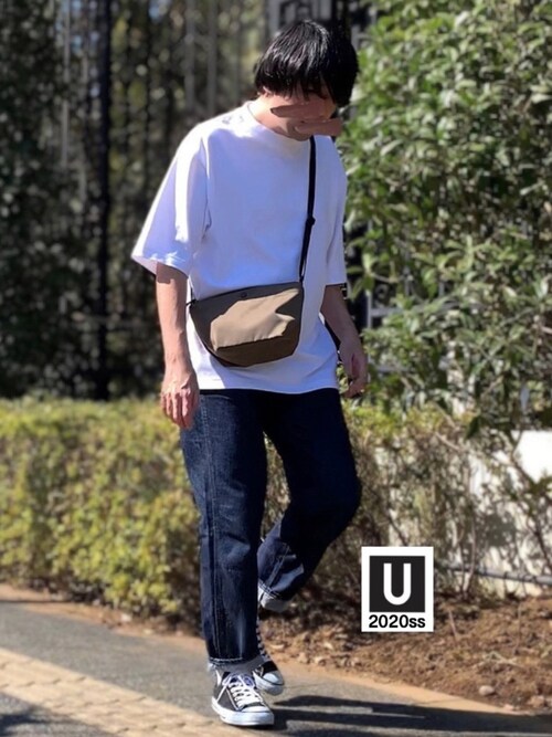 佐藤仁志 ユニクロのtシャツ カットソーを使ったコーディネート Wear