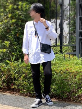 スニーカーを使った 黒スキニー のメンズ人気ファッションコーディネート Wear