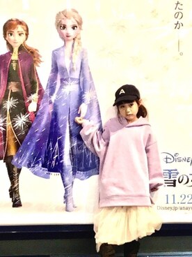 「happynewyear」｜a☺︎piiさん（キッズ・110cm）の冬コーディネート