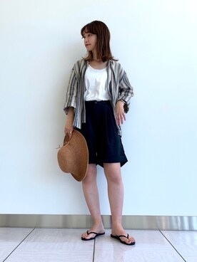 momokaさん(レディース・155cm)の夏コーディネート