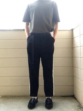 がーぺい🇮🇹ゆーぺい🇫🇷さん（メンズ・167cm）の春コーディネート