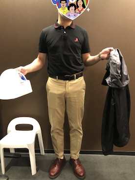 「NOLLEY’S（ノーリーズ）のアイテム」を使った、TomoKiMaさん（メンズ・166cm）の春コーディネート
