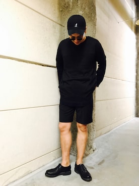 「KANGOL（カンゴール）のアイテム（キャップ）」を使った、takuさん（メンズ・177cm）の春コーディネート