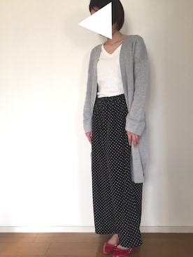 「Serendip Three（セレンディップスリー）のアイテム（ピアス（両耳用））」を使った、なべまさん（レディース・163cm）の春コーディネート
