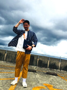 S-GOさん（メンズ・183cm）の夏コーディネート