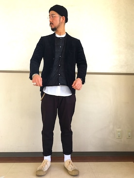 「オシャレパッソ」｜S-GOさん（メンズ・183cm）の秋コーディネート