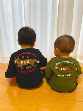 nonoさん（キッズ・70cm）の冬コーディネート