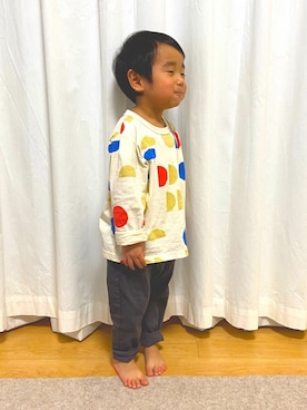 nonoさん（キッズ・70cm）の冬コーディネート