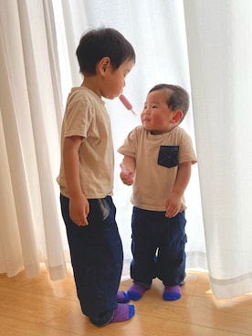 nonoさん(キッズ・90cm)の夏コーディネート