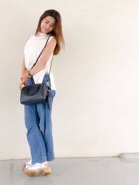 萌美さん（レディース・162cm）の夏コーディネート