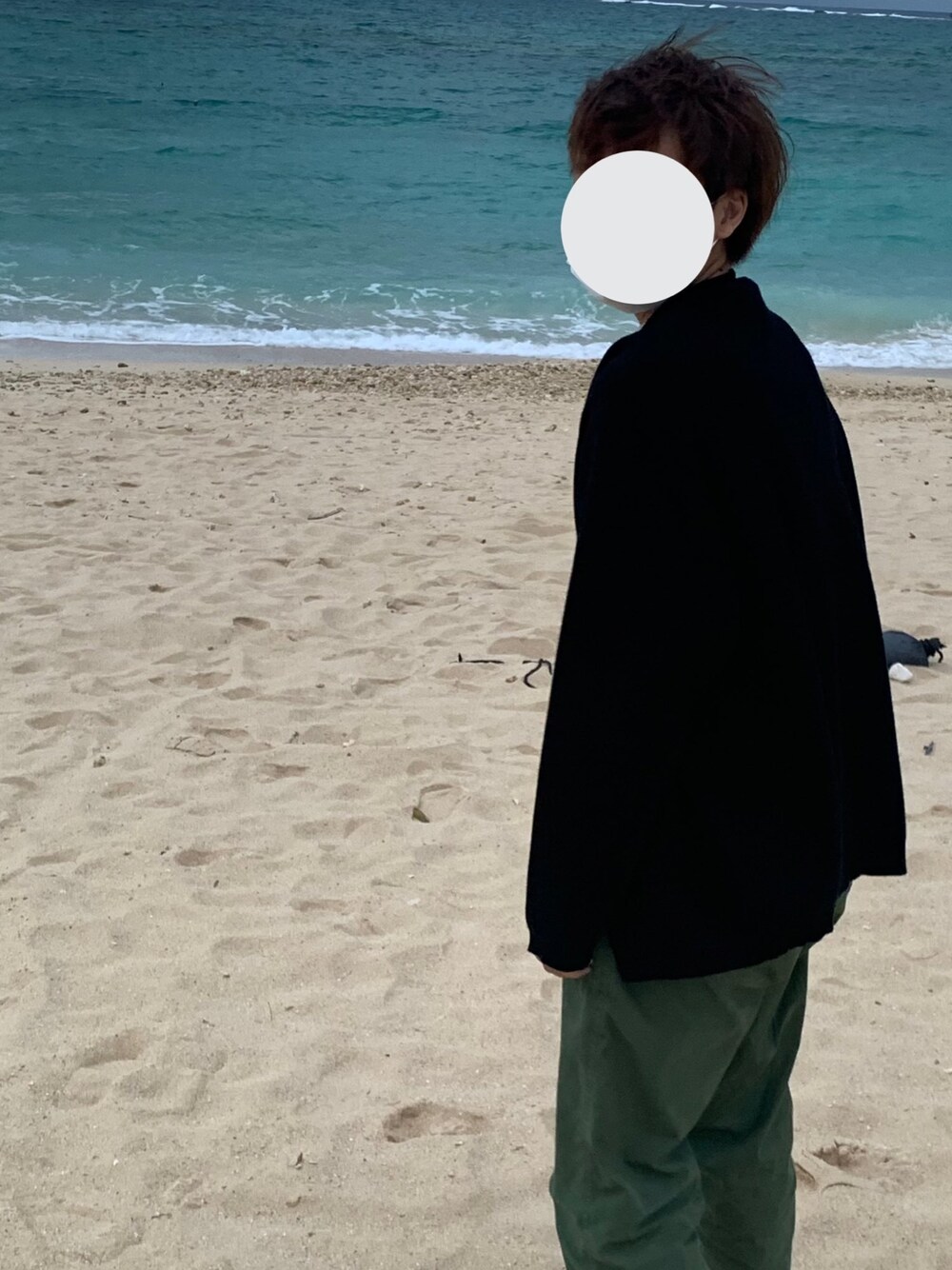 「ゆるコーデ、プチプラ、春コーデ」｜「WEGOのアイテム（ジャケット/アウター、ブラック系）」を使った、湯さん（メンズ・159cm）の春コーディネートの1枚目の写真