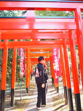「LONELY/論理（ロンリー）のアイテム（ジャケット/アウター）」を使った、よこざわーさん（メンズ・168cm）の春コーディネート