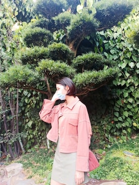 「I.Tのアイテム」を使った、Laverne_墨さん（レディース・168cm）の春コーディネート