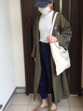 えみさんさん（レディース・157cm）の春コーディネート