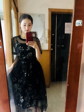 「ONE（ワン）のアイテム」を使った、忘不掉的派大星さん（レディース・160cm）の春コーディネート