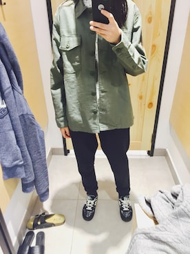 「roots（ルーツ）のアイテム（パンツ）」を使った、ohohohkoさん（レディース・169cm）の夏コーディネート