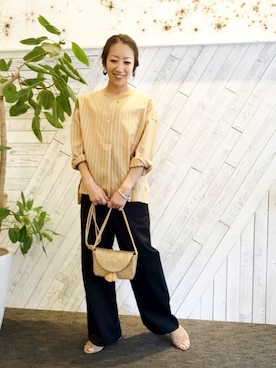 Michiru Abeさん（レディース・152cm）の春コーディネート