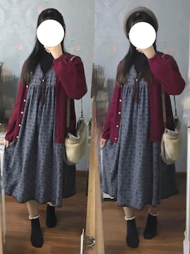 佳子さん（レディース・164cm）の秋コーディネート