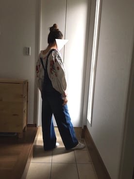 「CROWN JAZZ（クラウンジャズ）のアイテム」を使った、eriさん（レディース・160cm）の春コーディネート