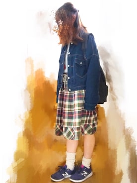 朝(インスタ変えたよ)さん（レディース・151cm）の夏コーディネート