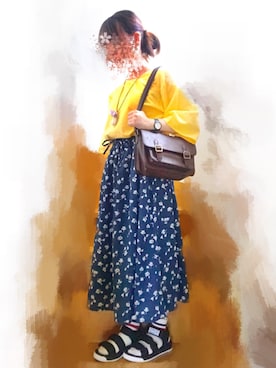 朝(インスタ変えたよ)さん（レディース・151cm）の夏コーディネート