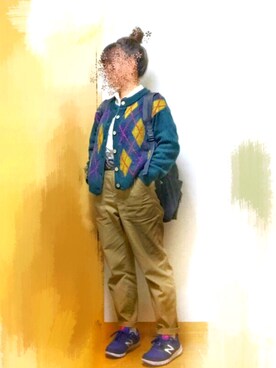朝(インスタ変えたよ)さん（レディース・152cm）の秋コーディネート