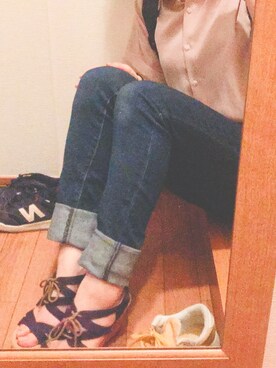 朝(インスタ変えたよ)さん（レディース・152cm）の夏コーディネート