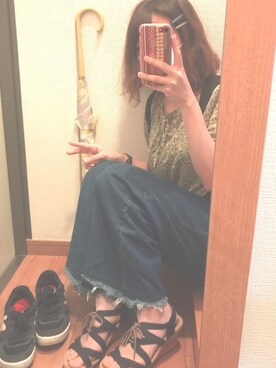 朝(インスタ変えたよ)さん（レディース・152cm）の秋コーディネート