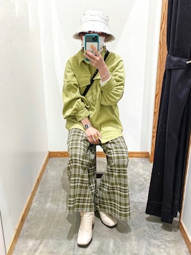 「WEGO（ウィゴー）のアイテム（その他アウター）」を使った、たにさん（レディース・150cm）の春コーディネート