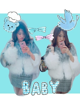 「Think Bee!（シンクビー）のアイテム」を使った、Tashisalizeさん（レディース・162cm）の春コーディネート