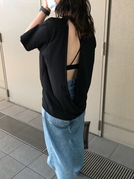 Back conscious cut tops(リムアーク)