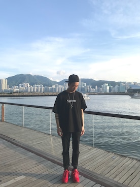 「JULIUS（ユリウス）のアイテム（リング）」を使った、Just_MrJwkさん（メンズ・175cm）の春コーディネート