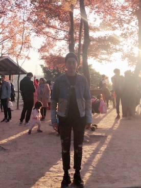 「JULIUS（ユリウス）のアイテム（リング）」を使った、Just_MrJwkさん（メンズ・175cm）の冬コーディネート