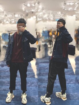 「Undercoverism（アンダーカバイズム）のアイテム（アクセサリー）」を使った、Just_MrJwkさん（メンズ・176cm）の秋コーディネート