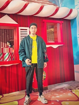 「JULIUS（ユリウス）のアイテム（リング）」を使った、Just_MrJwkさん（メンズ・176cm）の春コーディネート