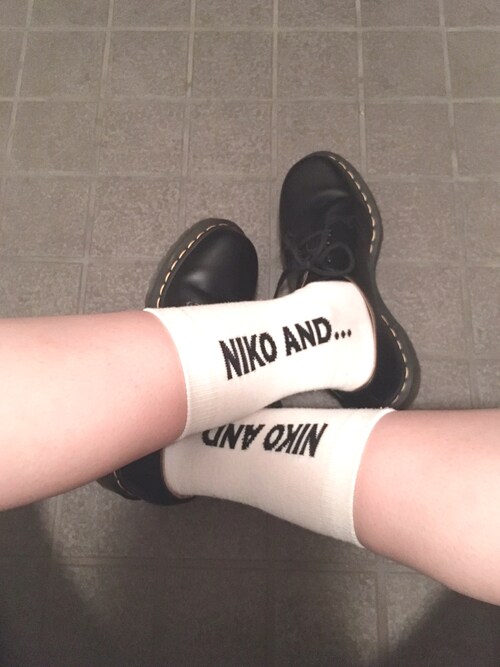 りさ Niko And のソックス 靴下を使ったコーディネート Wear
