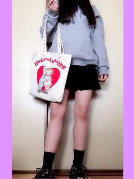 「ANDERSSON BELL（アンダースンベル）のアイテム」を使った、りささん（レディース・162cm）の冬コーディネート