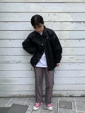 高平舞菜さん（レディース・159cm）の秋コーディネート