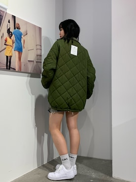 高平舞菜さん（レディース・159cm）の秋コーディネート