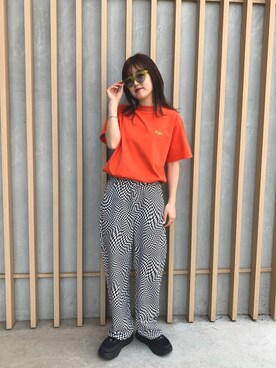 高平舞菜さん（レディース・159cm）の春コーディネート