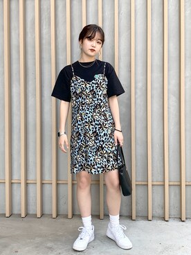 高平舞菜さん（レディース・159cm）の春コーディネート