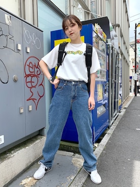 高平舞菜さん（レディース・159cm）の夏コーディネート