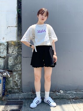 高平舞菜さん（レディース・159cm）の夏コーディネート