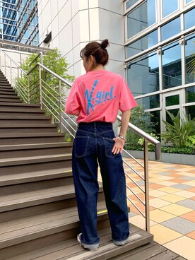 高平舞菜さん（レディース・159cm）の夏コーディネート