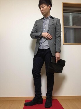 YUUKI.Fさん（メンズ・176cm）の冬コーディネート