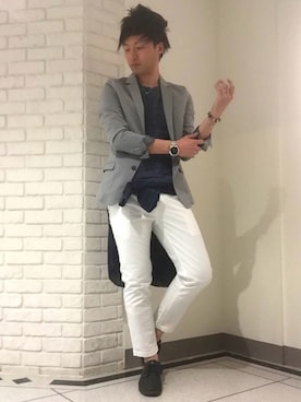 YUUKI.Fさん（メンズ・176cm）の春コーディネート