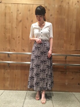 mariさん（レディース・158cm）の春コーディネート