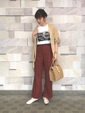 mariさん（レディース・159cm）の夏コーディネート